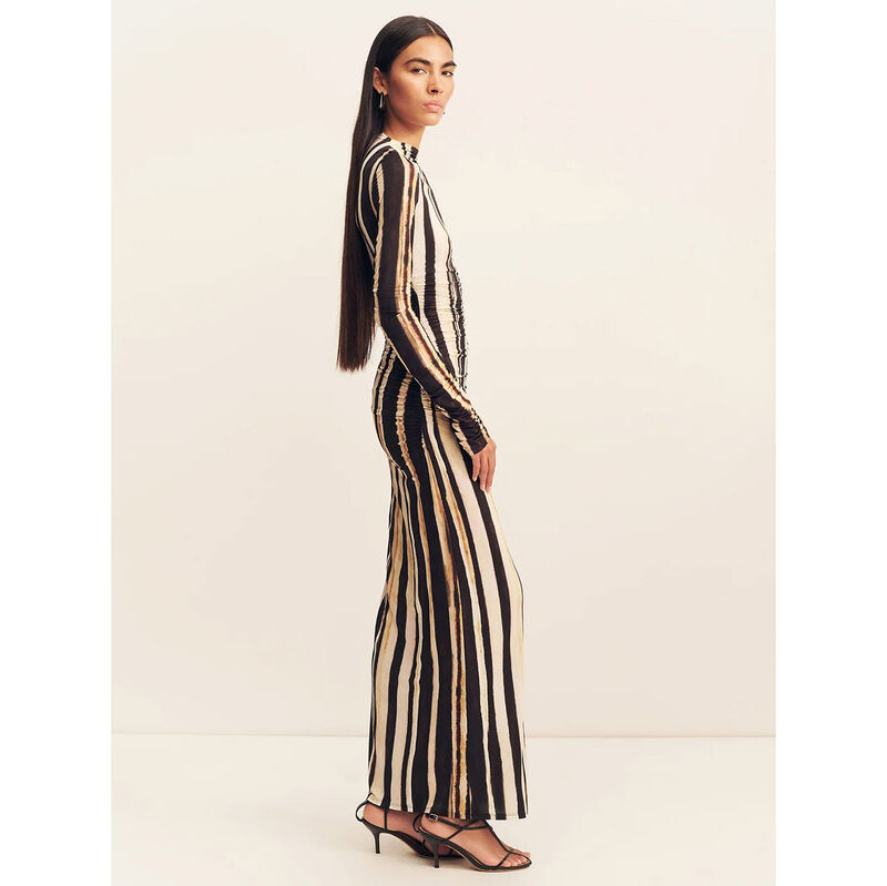 Shona Joy Olene Long Sleeve Maxi Dress image number 2